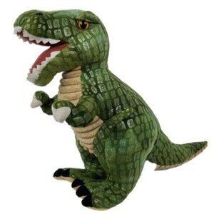 Fiesta T-Rex Plush Dinosaur Tyrannosaurus Rex Green Stuffed Animal Toy Lizard